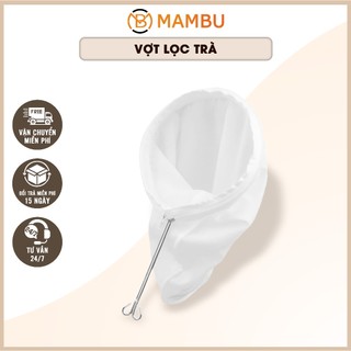 [Sỉ] Vợt lọc trà sâu 25cm - 32cm - Dụng cụ lọc bã trà - Thiết bị máy móc pha chế