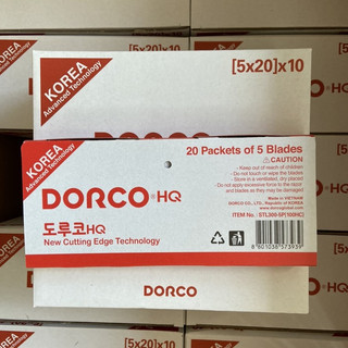 Dao lam dorco hq đỏ hộp 100 lưỡi