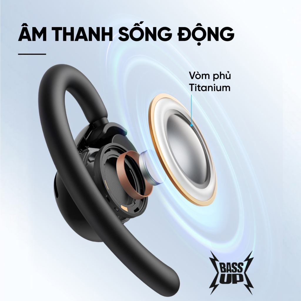 Tai nghe bluetooth Open-Ear soundcore V20i thiết kế mở | Siêu gọn nhẹ | Chống nước và bụi IP55 | Tích hợp phiên dịch | BigBuy360 - bigbuy360.vn