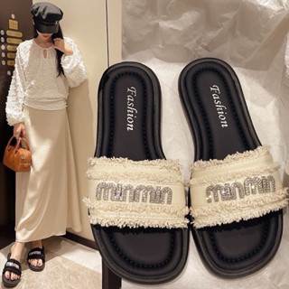 dép lê nữ , dép m.in đế mềm êm chân may viền toàn bộ đi nước đi mưa thoải mái 194