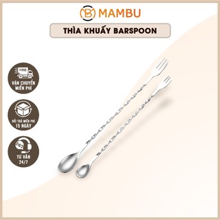 [Sỉ] Muỗng khuấy Barspoon - Thìa khuấy - Đồ dùng nhà bếp - Thiết bị máy móc pha chế