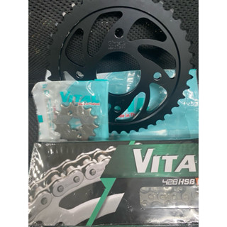  Nhông sên dĩa Satria Raider xăng cơ - NSD dùng xích sên vàng 9 ly sên phốt cao su - sên TFX sên 9 ly sên 10 ly VITAL 