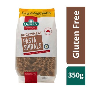 Nui xoắn kiều mạch Orgran Gluten Free Buckwheat Pasta Spirals 350g