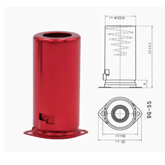 G05 Nắp chụp nhôm cho đèn 12AX7 , 12AU7 , 12AT7 , ECC82 , ECC83 (01 cái)
