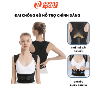 Đai Chống Gù Hỗ Trợ Chỉnh Dáng Định Hình Cột Sống Hỗ Trợ Nâng Ngực Thẳng Lưng