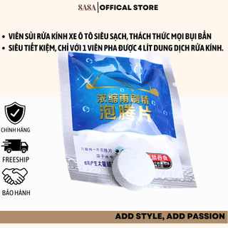 Viên Sủi Rửa Kính Ô Tô