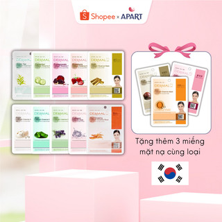 [Mua 10 tặng 3] Combo 10 gói mặt nạ dưỡng da Hàn Quốc Dermal - ngẫu nhiên