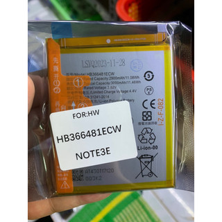 Pin huawei hb366481ecw nova 3e / gr5 mini/ gt3/ honor 9i / p10 lite/ p20 / g9/ nova 3e/ y7 pro 2018/ y6 prime 2018/honor