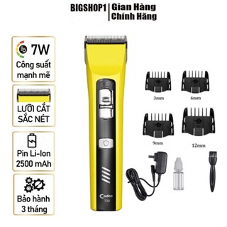 Tông đơ cắt tóc Codos T20 dung lượng pin 2500mAh
