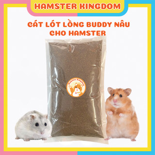 Cát lót chuồng cho chuột hamster cát buddy nâu hamster 800g