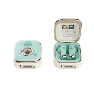 Tai nghe bluetooth không dây nhét tai TWS Rockspace Retro Style có mic chơi game nghe nhạc chính hãng bảo hành 12 tháng