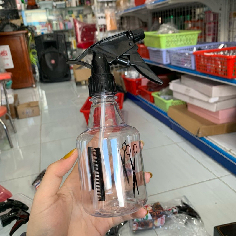 Bình Xịt Nước ?Giá Rẻ?Vừa Tay Phun Sương Nhỏ Đều, Phân Tán Tốt, Chất Liệu Nhựa Trong Suốt, Béc Nhựa Điều Chỉnh 360 Độ ??