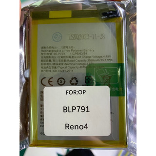 Pin zin oppo reno 4 - blp791