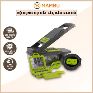 Bộ dụng cụ cắt thạch, cắt lát, bào sợi trái cây đa năng