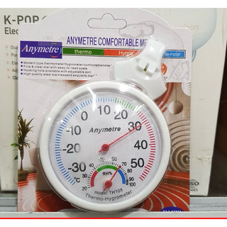 Nhiệt ẩm kế Anymetre TH108 đo nhiệt độ, độ ẩm phòng, không khí