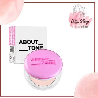 Phấn phủ nén kiềm dầu about tone glow powder pact 8g