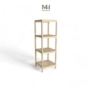 Kệ gỗ thông đa năng 4 tầng chắc chắn - Made4Home