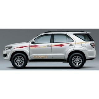 Tem dán sườn xe fortuner, tem xe toyota các đời 2018,2019,2020,2021..phù hợp các dòng xe fortuner wrap76