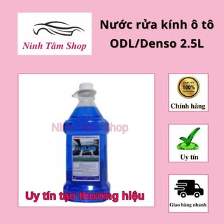 Nước rửa kính ODL / DENSO f1 glass dạng can 2.5L
