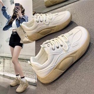 Giày nữ thể thao mũi tròn đế 5cm KR-077 -Giày thể thao nữ phối đồ đẹp