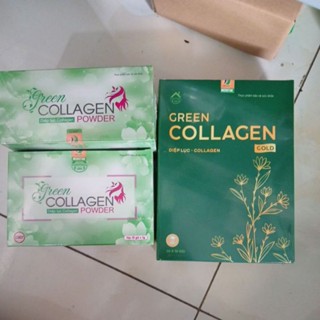  *Tem Nguyên Phân Loại*Hàng Chính Hãng Diệp Lục Collagen Gold Hộp 30 gói 