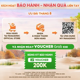 [TRẢ GÓP 0%]Máy Giặt Cửa Trước Panasonic 10 Kg NA-S106FX1LV - Diệt Vi Khuẩn 99.9%