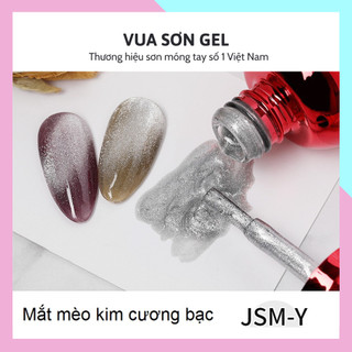 Sơn móng tay gel AS mắt mèo kim cương VUA SƠN AS mã JSM và CCE 15ml
