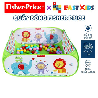 Quây bóng nhà bóng cho bé cao cấp FISHER PRICE vui chơi trong nhà, dễ dàng gấp gọn