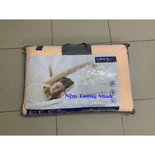 Gối Cao Su Liên Á Chính Hãng 45x65x12cm, Gối cao su thiên nhiên thoáng mát