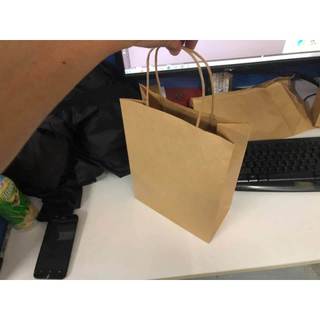 Combo 100 Túi giấy KT09T - Nâu (KT: 30x21x10)