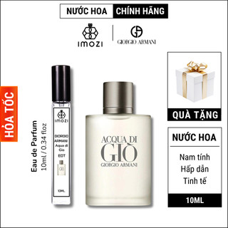 Nước hoa nam acqua di gio imozi giorgio armani nước hoa giò trắng nam tính tươi mát chiết 10ml
