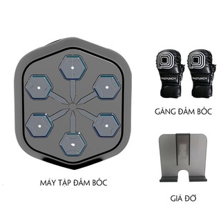  Máy đấm bốc máy tập boxing theo nhạc kèm găng tay kết nối bluetooth treo tường 
