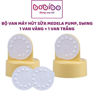 Bộ van vàng và van trắng máy hút sữa Medela Pump, Medela Swing, Harmony, Mini Electric