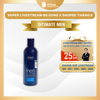 Bác Sĩ Cung Dung Dịch Vệ Sinh Cho Nam Ziaja Men Duo Concept Everyday Cảm Intimate Wash Gel - Dưỡng Ẩm, Khử Mùi Hôi
