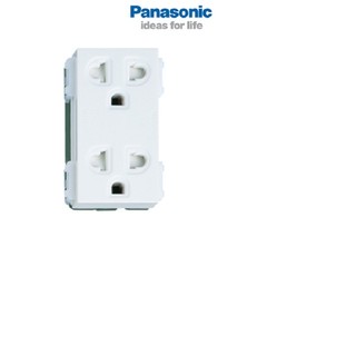 Ổ Cắm Đôi Có Dây Nối Đất Panasonic