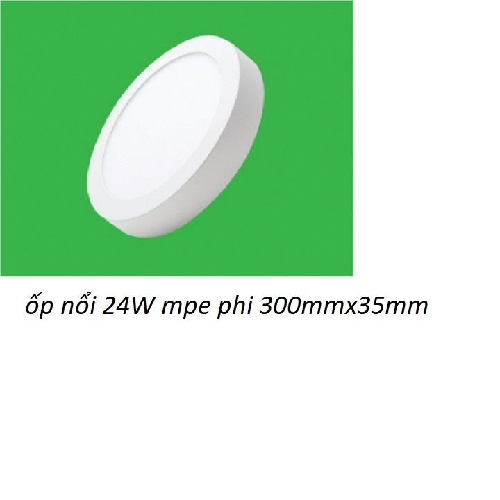 Đèn LED ốp trần tròn 24W MPE
