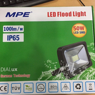 ĐÈN PHA LED 50W MPE CHỐNG NƯỚC IP 65 MÃ:FLD-50T