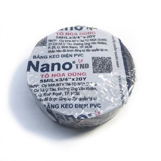 Băng keo điện nano Tô Nga Dũng 20Y