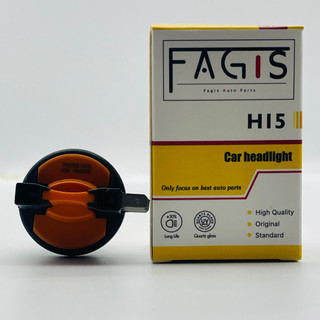 Đèn pha ô tô fagis h15 halogen 12v 55w cho xe con và 24v 55w cho xe tải, bóng đèn halogen tự động