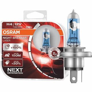 Combo 2 bóng osram h4 h7 h11 hb3 hb4 12v 55w tăng sáng 150%, 200% night breaker laser sử dụng cho đèn pha cos ô tô xe h