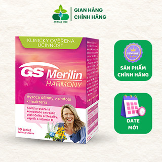 GS Merilin Harmony - Hỗ trợ phụ nữ thời kỳ tiên mãn kinh và mãn kinh dẫu hiệu bốc hỏa, nóng bừng, giảm ham muốn