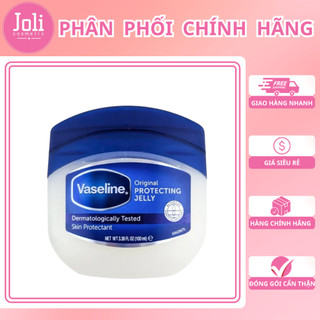 Sáp Dưỡng Ẩm Phục Hồi Da Khô Nứt Nẻ Vaseline Pure Petroleum Jelly Original 100ml