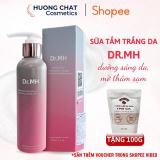 Sữa tắm trắng da toàn thân DR.MH Placenta & Mulgwang Whitening body - 200ml - Hàng chính hãng