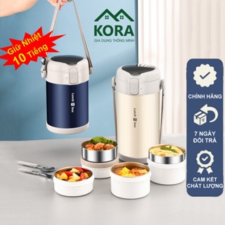 Hộp cơm giữ nhiệt cao cấp LUNCH BOX  có khả năng giữ nhiệt 8-10 tiếng - Hộp đựng cơm văn phòng