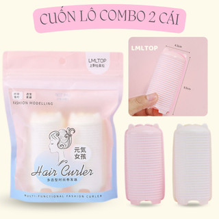 LÔ CUỐN PHÒNG TÓC , TẠO KIỂU COMBO 2 TÚI , LÔ CUỐN TO TẠO ĐỘ PHỒNG LMLTOP