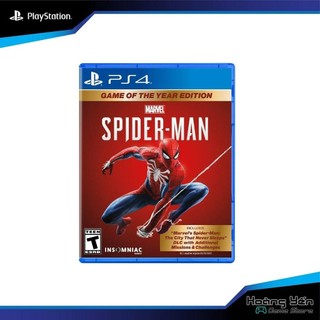 [Mã 99ELHA giảm 7% đơn 300K] Đĩa game ps4 Spider man Game Of The Year