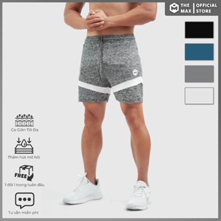 Quần short thể thao phối thân THE MAX G08178