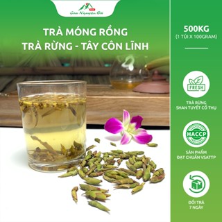 Trà Móng Rồng thượng hạng thơm dịu ít caffein không mất ngủ, Trà móng rồng xanh Hà Giang thượng hạng sấy lạnh hộp 100gr
