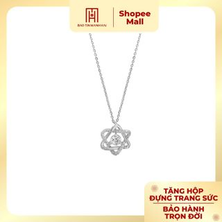 Mặt dây chuyền vàng 10k ngôi sao 6 cánh hộ mệnh vàng vàng, vàng trắng my10k06 bảo tín mạnh hải