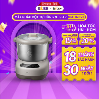 Máy Nhào Bột Bear 7L Đa Năng Trộn Bột, Nhồi Bột Nhanh Công Suất Lớn Bảo Hành 18 Tháng - DM-B70V1